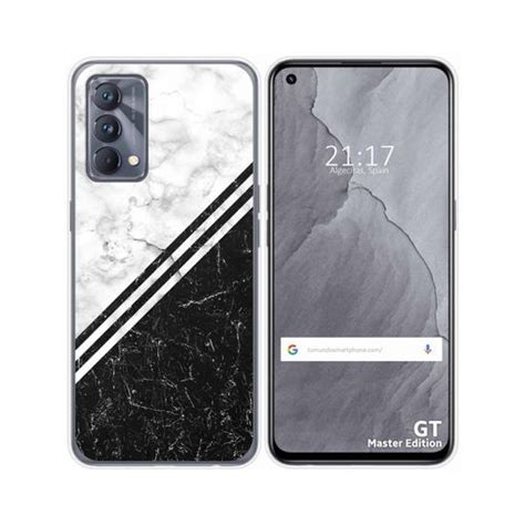 Funda Silicona Realme Gt Master Edition Diseño Mármol 01 con Ofertas en