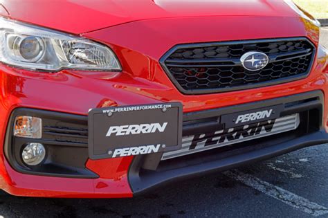 Wrx Sti License Plate Relocation Kit Perrin Performance