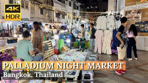 BANGKOK Palladium Night Market Night Shopping At Pratunam