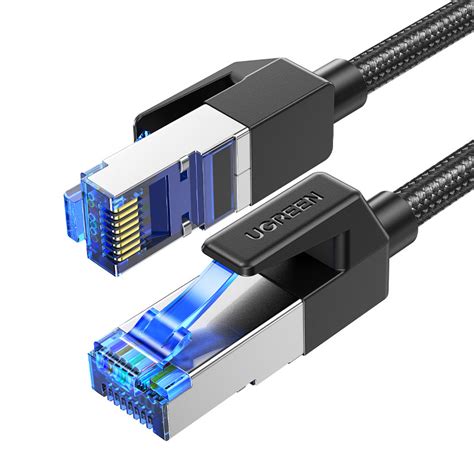 Сетевой кабель для интернета патч-корд UGREEN Cat8 F/FTP 40Gb/s Lan ...
