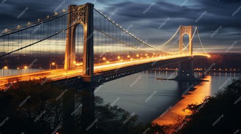 Premium Ai Image The Bridge Connecting Brooklyn To Staten Island Name
