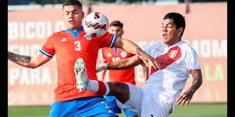 Selección Peruana Sub 20 Venció Por 2 1 A Chile En Partido Amistoso