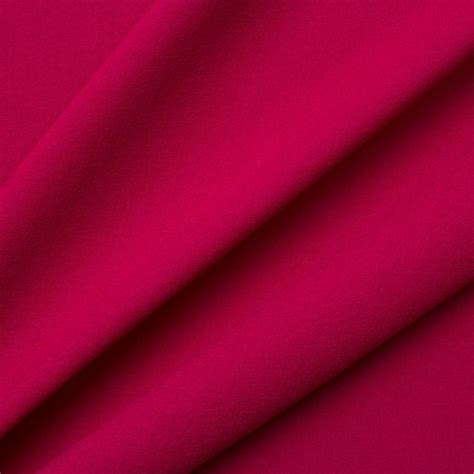 Designer Dark Pink Single Wool Crêpe £4790metre Joel And Son Fabrics