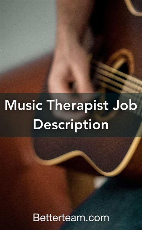 Music Therapist Job Description Music Therapist Interview Questions