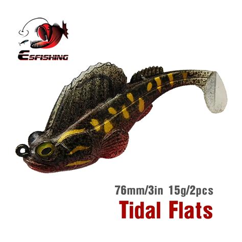 Esfishing Fishing Lures New High Quality Lure Tidal Flats In Pcs Soft