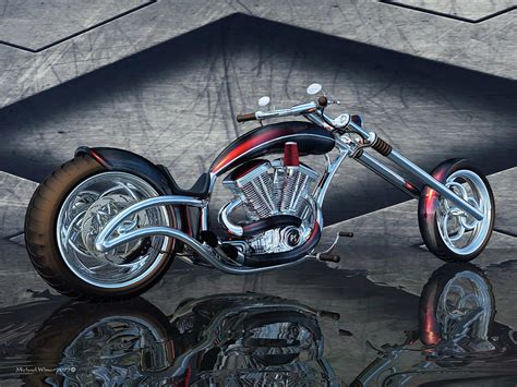 Hardtail Digital Art By Michael Wimer Fine Art America