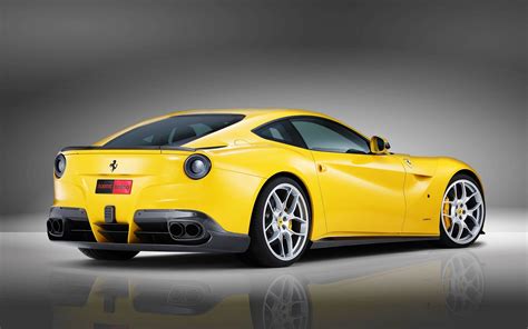 Yellow Ferrari F12 Berlinetta