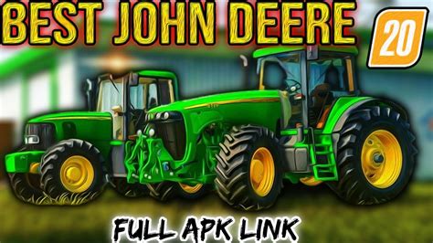 TOP 10 BEST JOHN DEERE TRACTOR FULL APK LINK NEW APK FS 20 FARMING