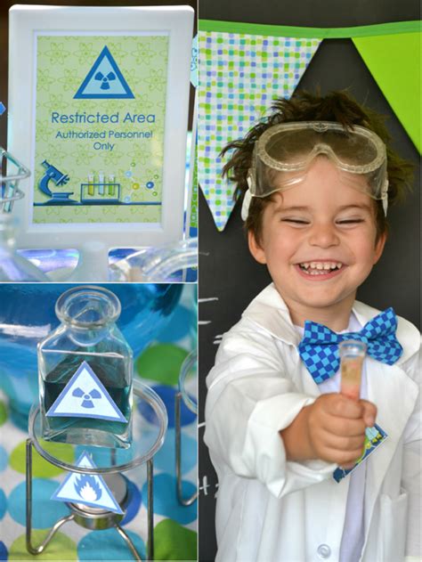 Mad Scientist Science Birthday Party Ideas Party Ideas Party Printables Blog