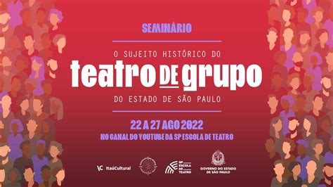 HISTÓRIA SP Escola de Teatro e Itaú Cultural promovem a 1ª Edição do