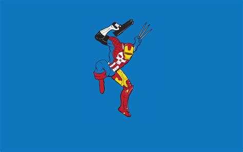 Superhero Minimalist Wallpapers - WallpaperSafari