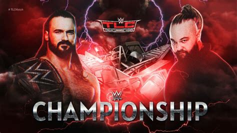 COMO HACER UN CUSTOM MATCH CARD DE WWE TLC 2020 WWE TLC 2020 CUSTOM