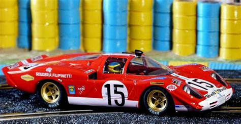 Fly Slot Cars Ferrari S Coda Lunga Scuderia Filipinetti