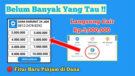 Banyak Yang Cair Pinjam Saldo Dana Cepat Cair Terbaru Cara Pinjam