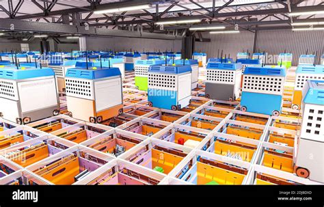 Fully Automated Warehouse Hi Res Stock Photography And Images Alamy