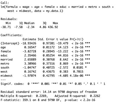 How To Interpret Pvalues And Coefficients In Regression