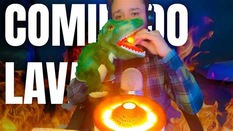 ASMR INSANO LUCES MAGICAS VOLCÁN Y DINO YouTube