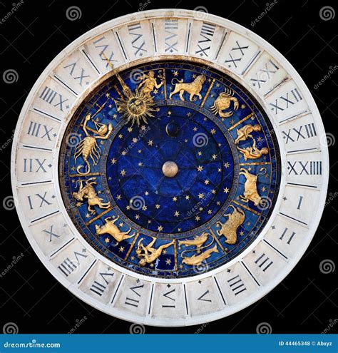 Astronomical Clock Stock Photo Image Of Planet Antique 44465348