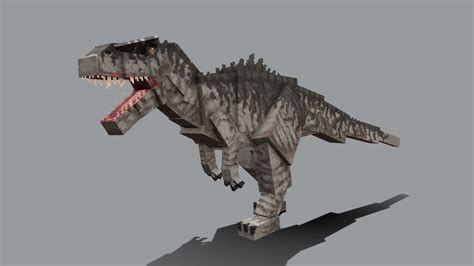 Giganotosaurus D Model By Perisai Studios Perisaistudios C E C