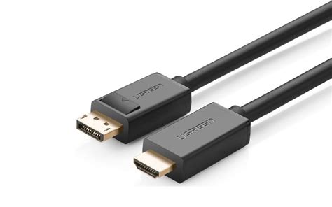 Ugreen Deluxe Computer kábel DisplayPort HDMI 4K 3m fekete MALL HU