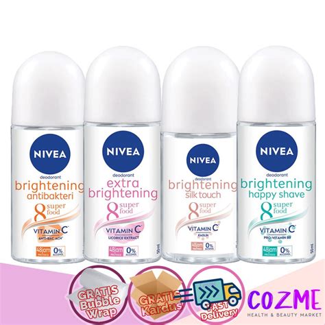 Jual NIVEA Deodorant Roll On Extra Brightening 8 Super Food Vitamin C