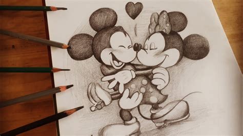 Dibujos A Lapiz De Mickey Mouse