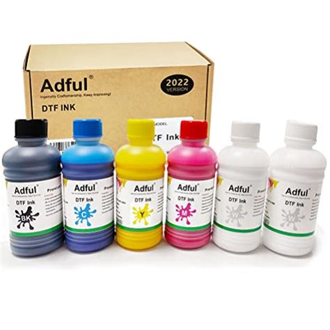 Adful Premium Dtf Ink Refill For Inkjet Printers Heat Transfer Film