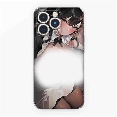 Amazon Ecchi Case Hentai Waifu Ahegao Phone Case Compatible With IPhone Lewd Anime Girl