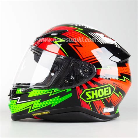 Capacete Shoei Nxr Variable Tc Para Esportivas Nova Suzuki Motos