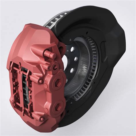 3d max brembo brake