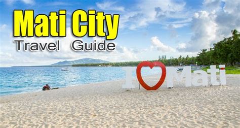 Mati City Tourist Spots And Travel Guide