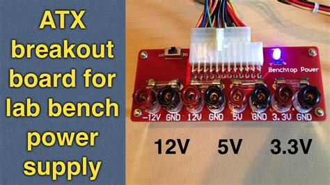 Diy Easy Atx Psu Conversion To Lab Bench Power Supply Using Atx