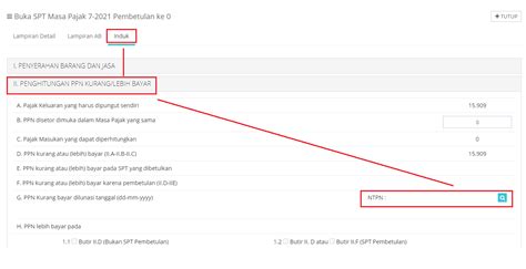 Cara Lapor Ppn Kurang Bayar Di Web Efaktur Blog Online Pajak