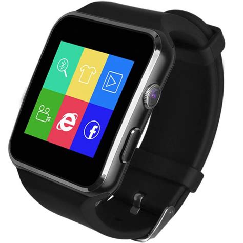 Умные часы смарт + Камера, СИМ и ФЛЭШ карта, smart watch X6 - Bluetooth ...