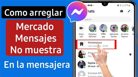 Cómo arreglar los mensajes de Facebook Marketplace que no aparecen en