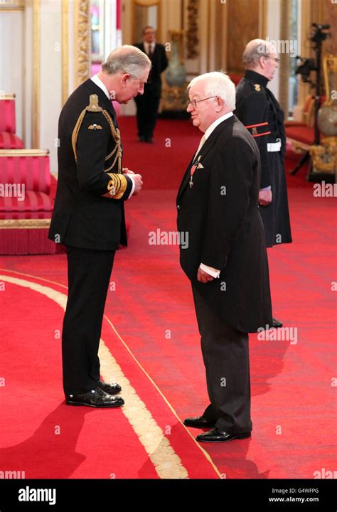 Investiture At Buckingham Palace Stock Photo Alamy