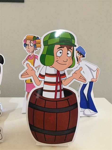 Centro De Mesa Chaves No Elo Ju E Lu Loja Personalizados Fa Ae