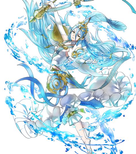 The Big Imageboard Tbib 1girl Arm Up Azura Fire Emblem Azura