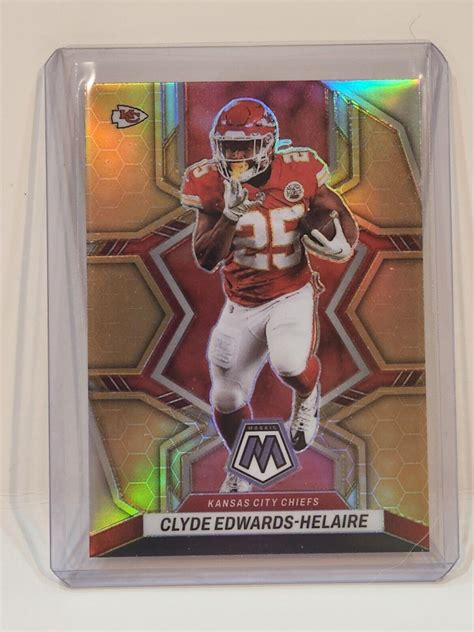 Clyde Edwards Helaire Honeycomb 95 Prices 2022 Panini Mosaic