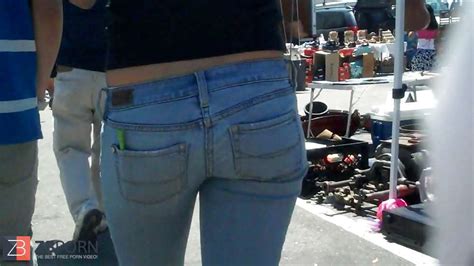 Adorable Lady In Taut Bootie Caboose Denim For Sure ZB Porn