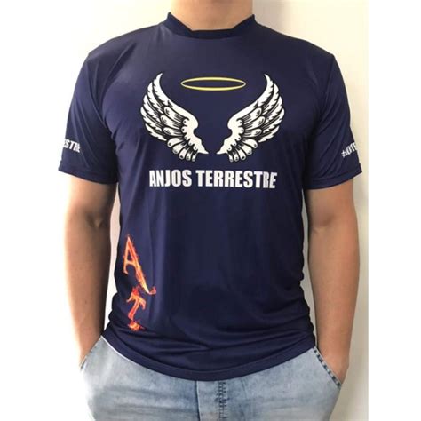 Camiseta Anjos Terrestre Socorrista SAMU Shopee Brasil