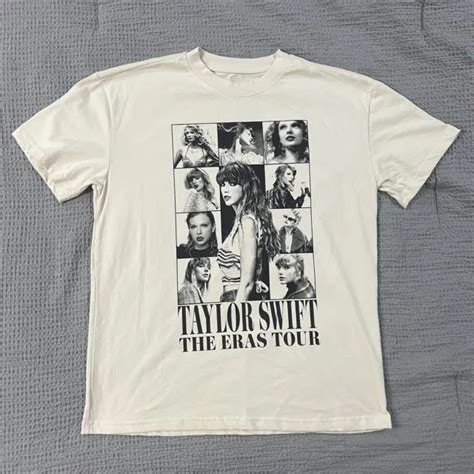 Taylor Swift Eras Tour T Shirt Beige Image To U