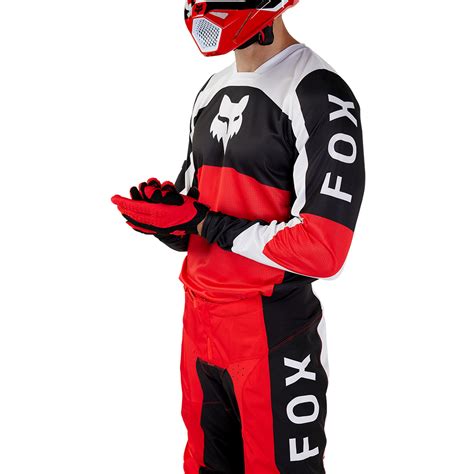 Fox Nitro Jersey Flo Red Tracktion Motorcycles