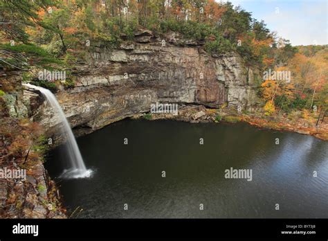 Desoto Falls Desoto State Park Fort Payne Alabama Usa Stock Photo