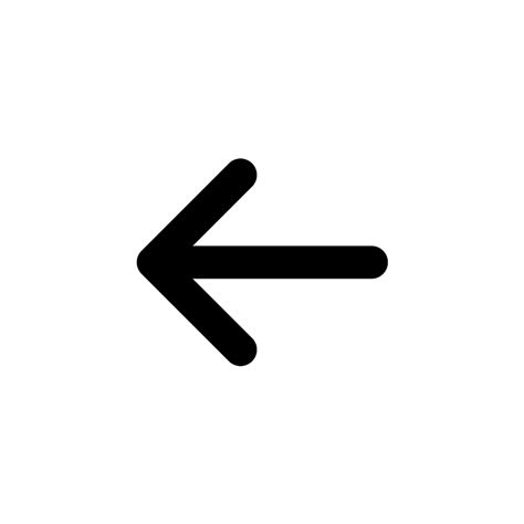 Arrow Small Left Vector SVG Icon - SVG Repo