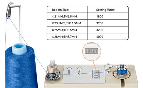 Amazon Automatic Bobbin Winder For Sewing Machine Electrical QBA