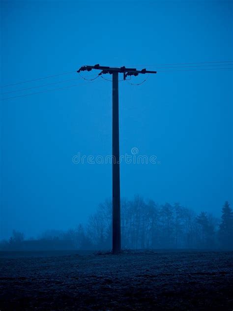 A Small Power Pylon Stock Photo Image Of Utility Sunlight 19814894