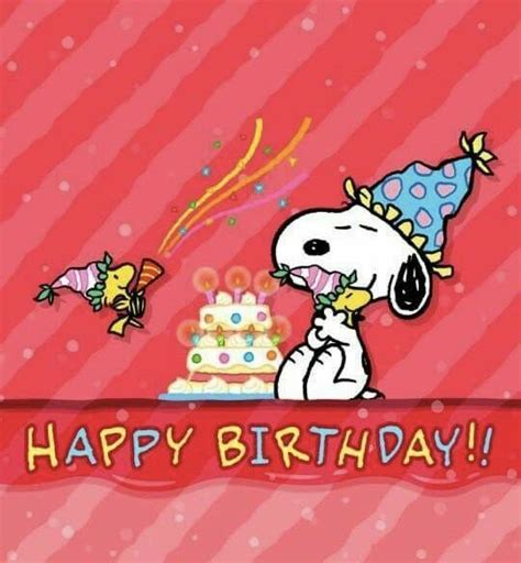 Pin By Faye On Snoopy Birthday In 2024 Snoopy Birthday Happy