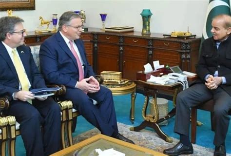 Pm Shehbaz Us Envoy Discuss Bilateral Ties