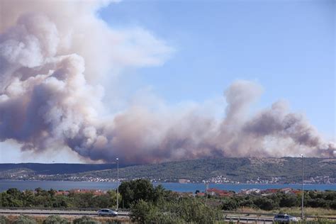 Muškarci uhićeni zbog požara na Čiovu su strani državljani U